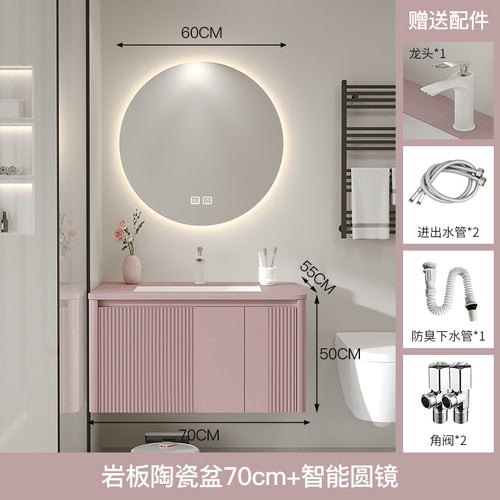Bathroom  Mirror Cabinet Set