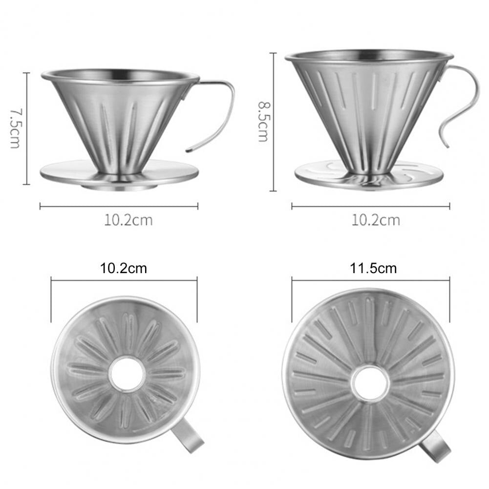 Stainless Steel Cone Coffee Filter