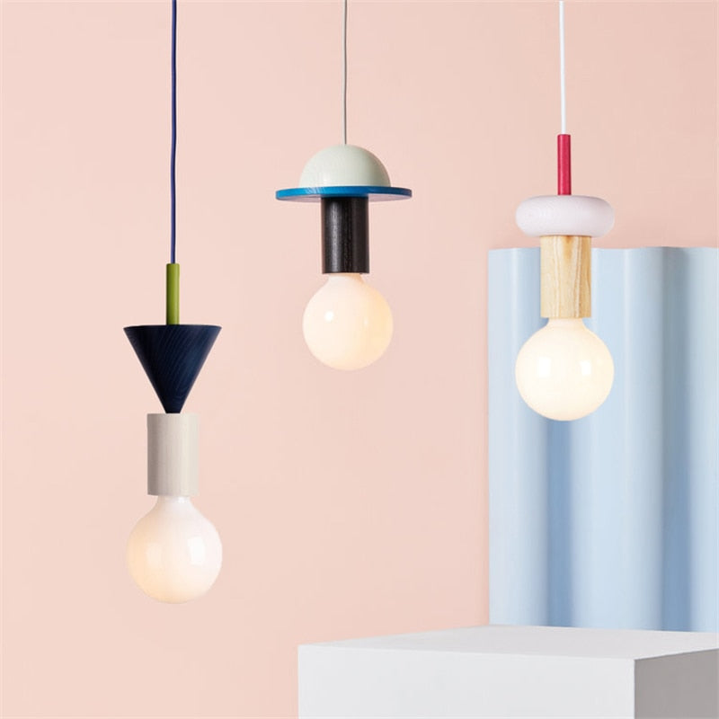 Wood Decorative Hanglamp Cord