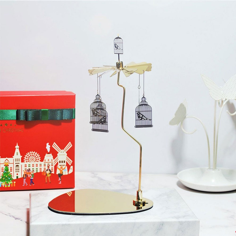 Gold Rotating candlesticks