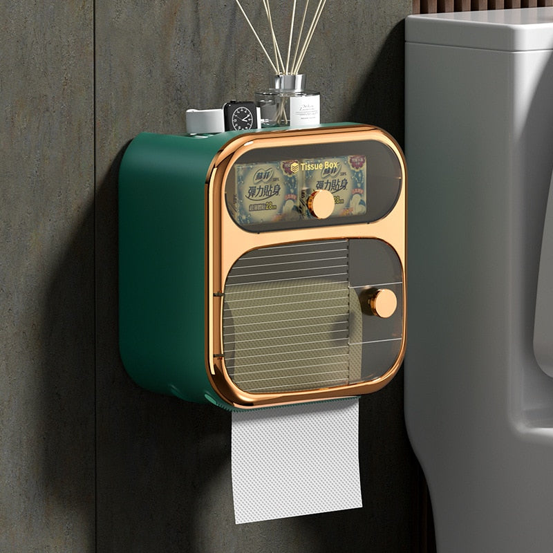 Light Luxury Bathroom Tissue Box