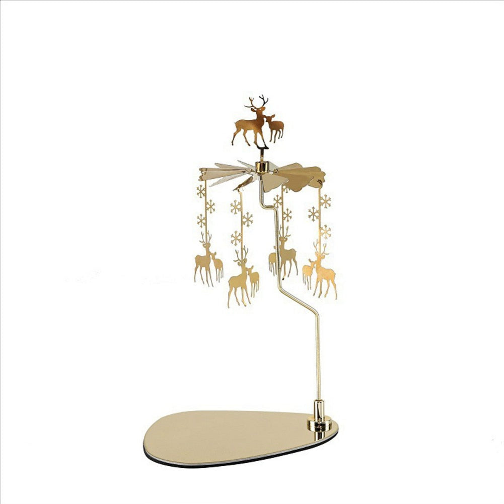 Gold Rotating candlesticks