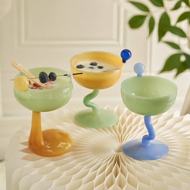 Handmade Glass Wine Glass