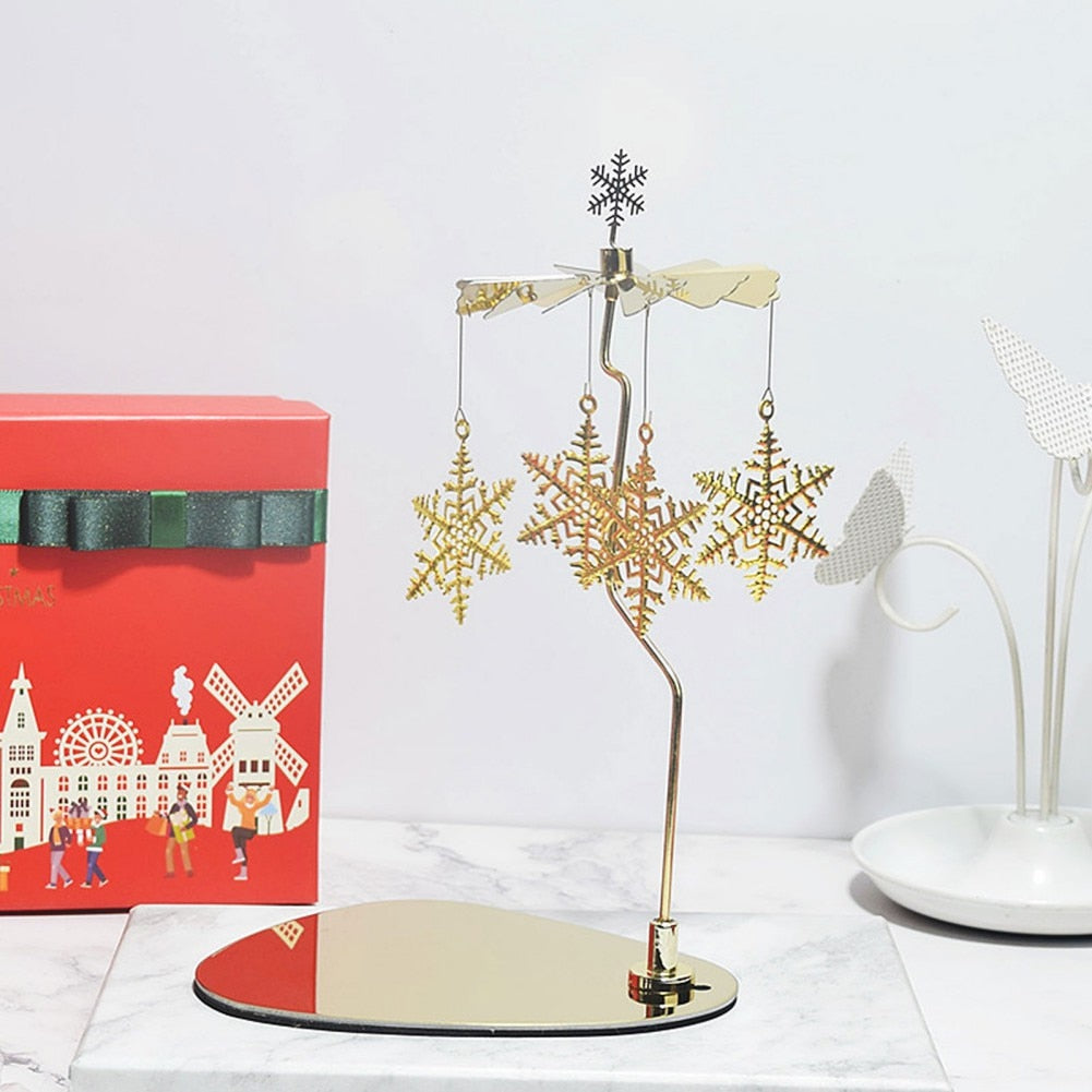 Gold Rotating candlesticks