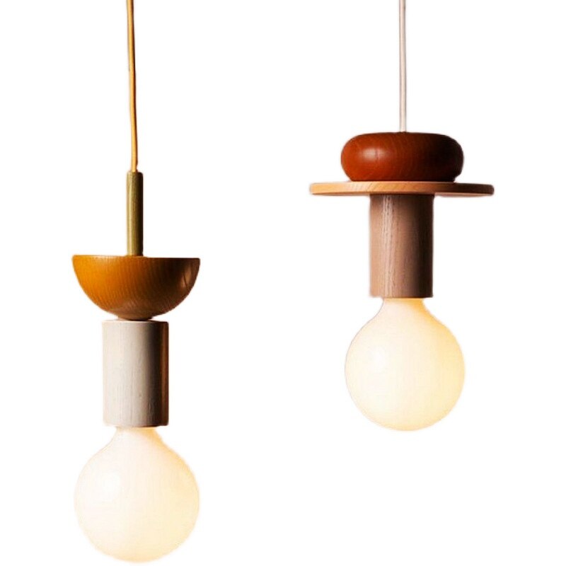 Wood Decorative Hanglamp Cord