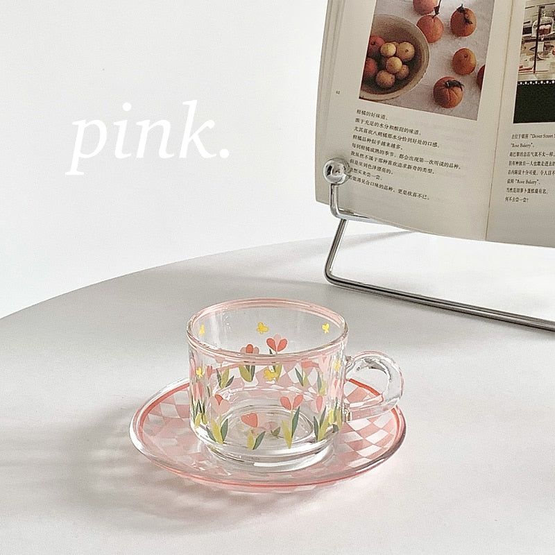 Creative Coffee Cup Saucer Set