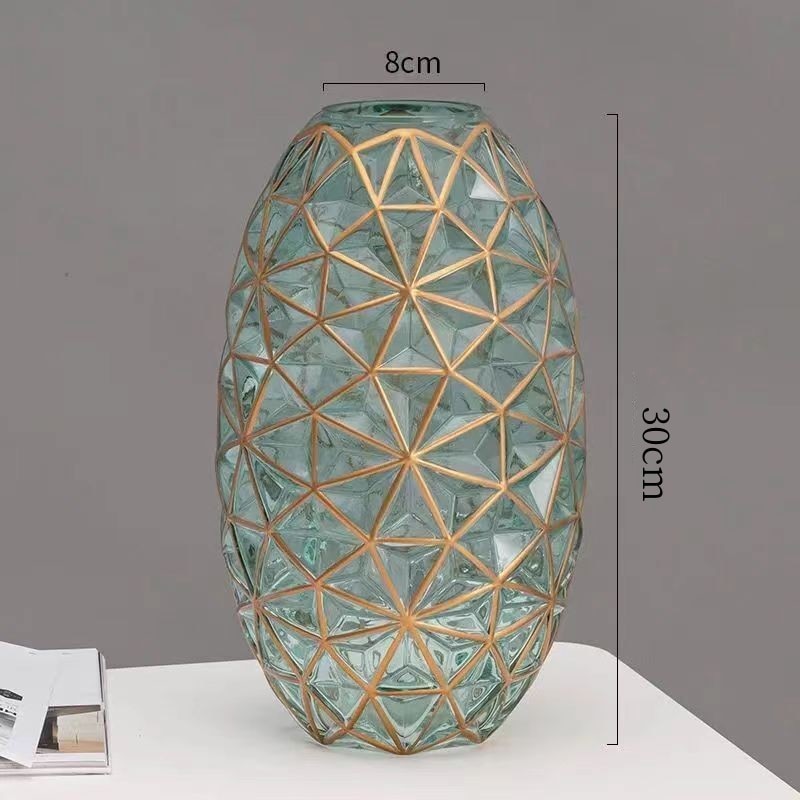 Nordic Glass Vase For  Living Room
