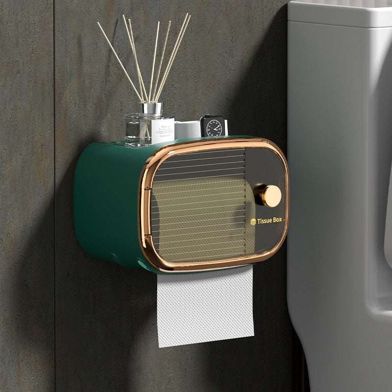 Light Luxury Bathroom Tissue Box