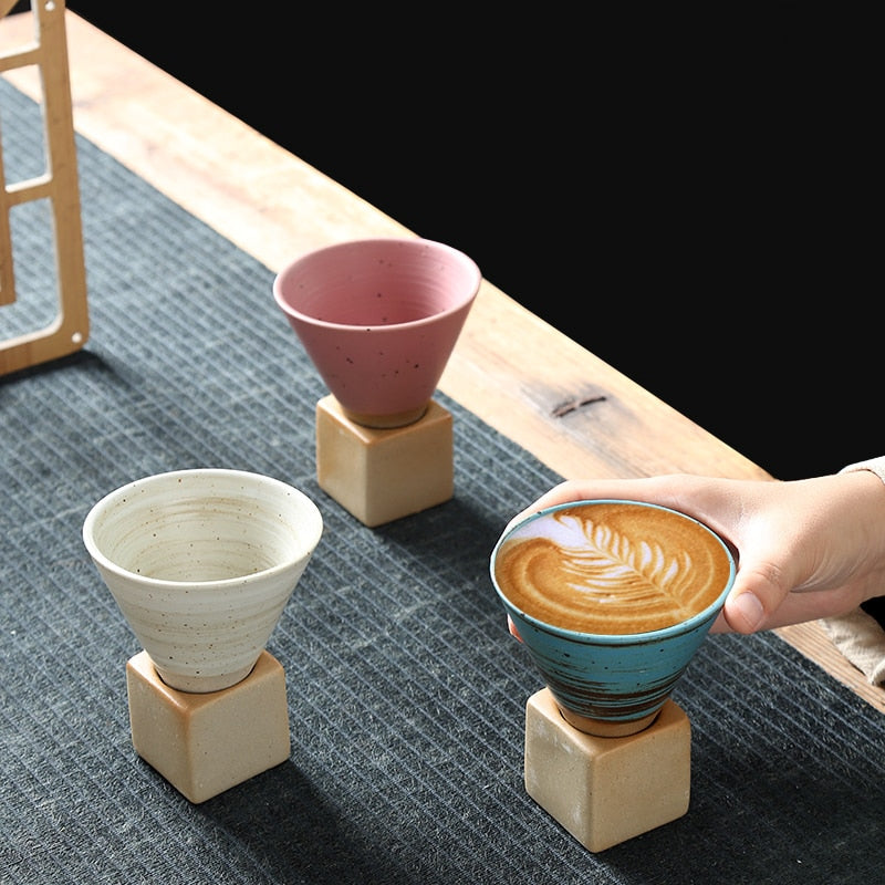 Retro Ceramic Coffee Cup