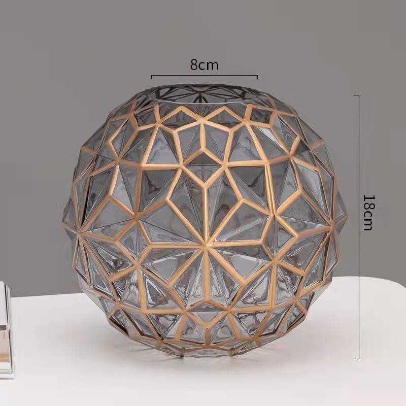Nordic Glass Vase For  Living Room