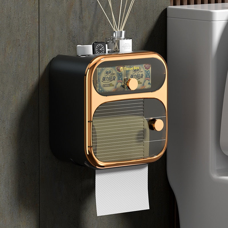 Light Luxury Bathroom Tissue Box