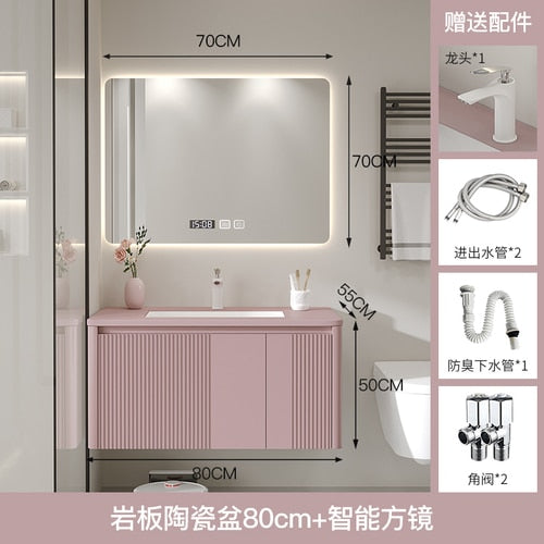 Bathroom  Mirror Cabinet Set