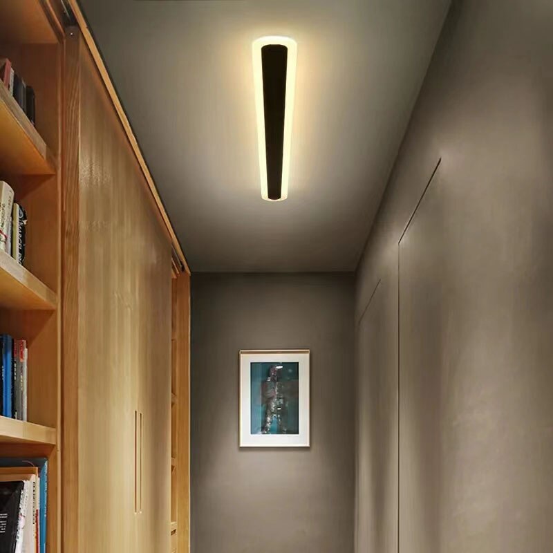 Simple modern line LED wall lamp