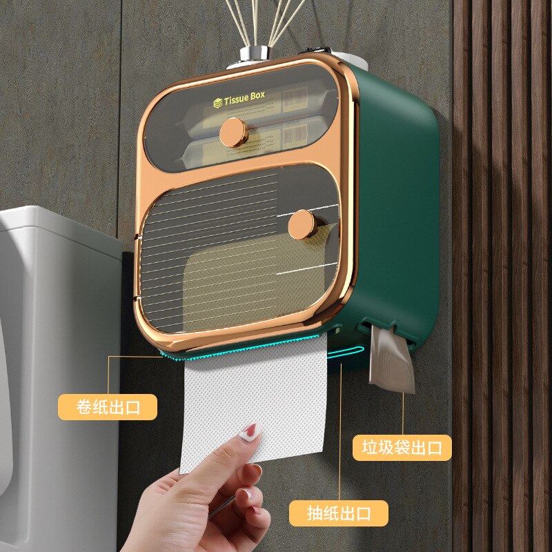 Light Luxury Bathroom Tissue Box