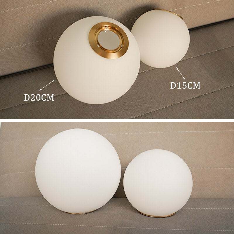 Nordic Glass Ball Pendant Lights