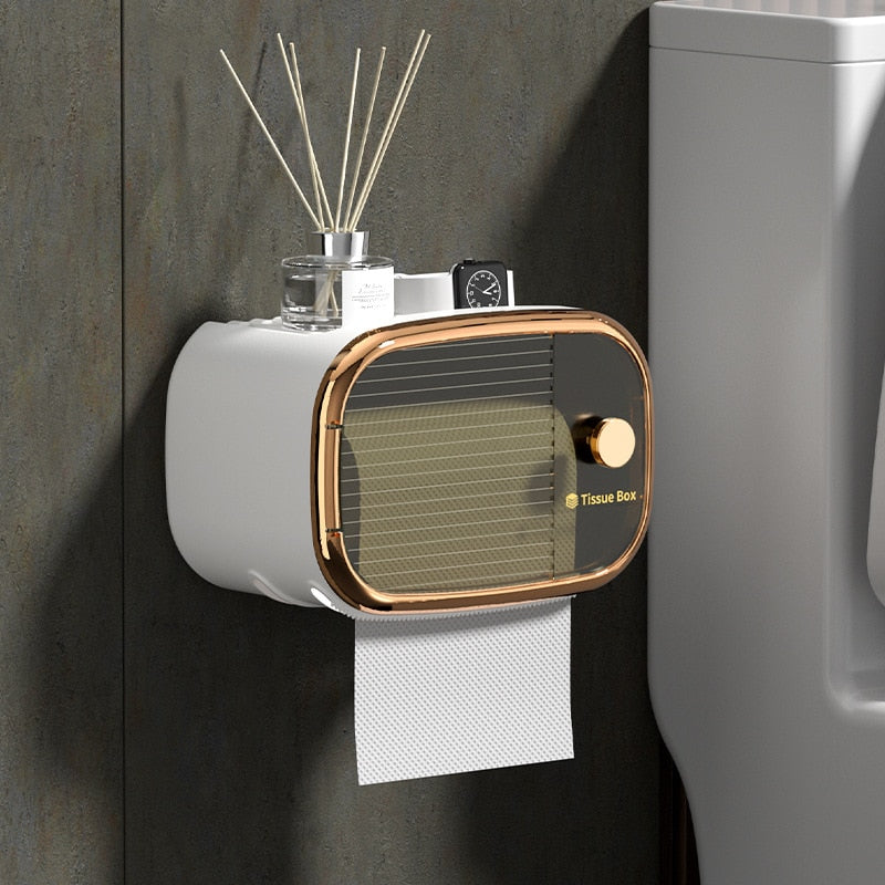 Light Luxury Bathroom Tissue Box