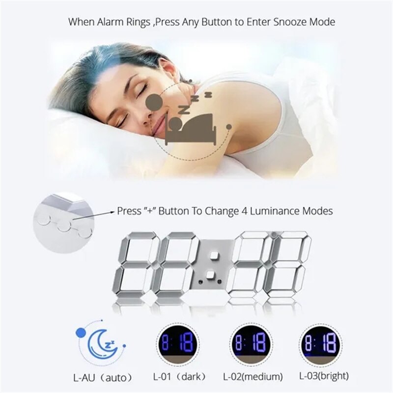 Digital Wall Clock