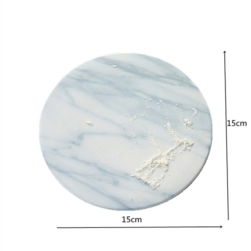Marbling Ceramic Lnsulated Placemat