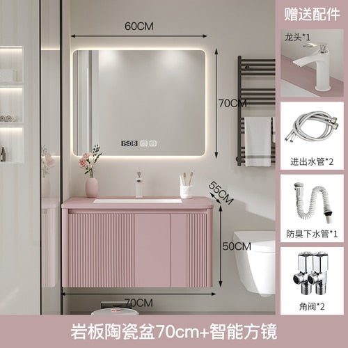Bathroom  Mirror Cabinet Set