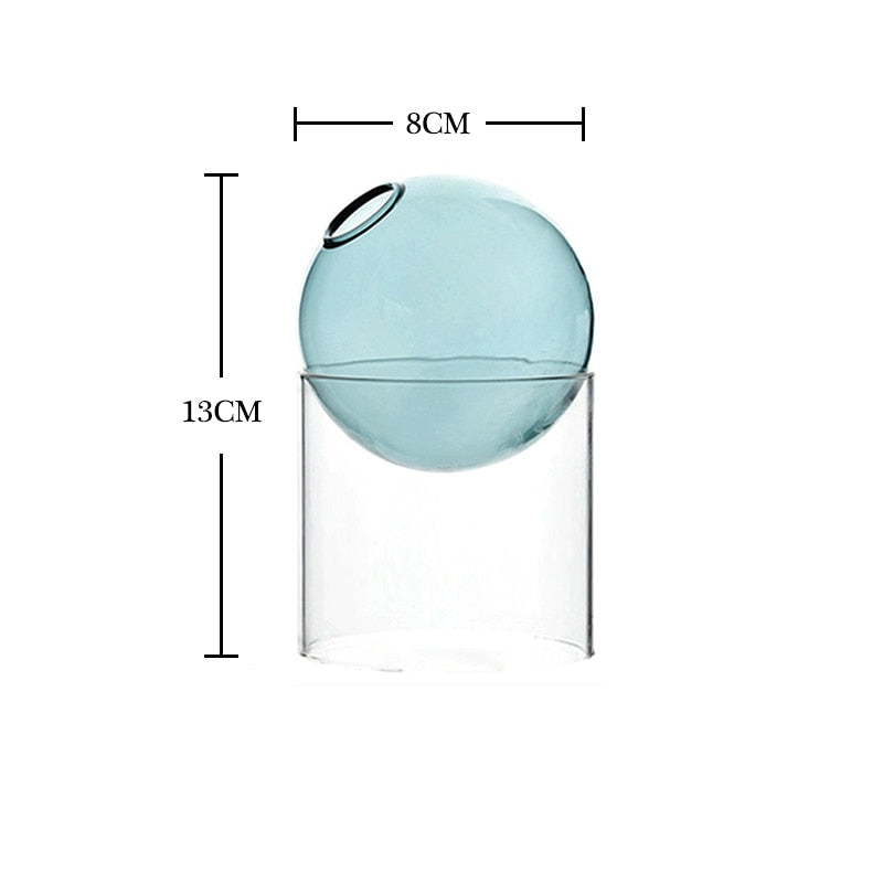 Living Room Decoration Glass Vase