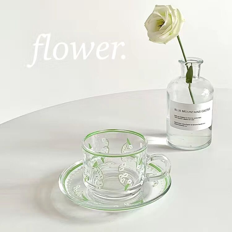 Creative Coffee Cup Saucer Set