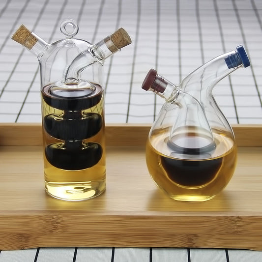 Double Layer Sauce Oil Bottle