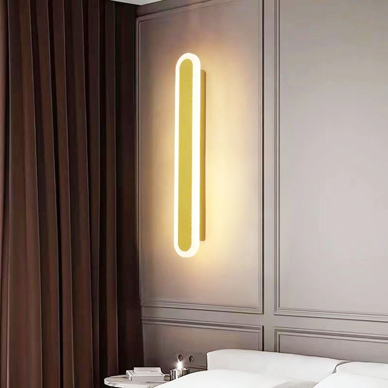 Simple modern line LED wall lamp