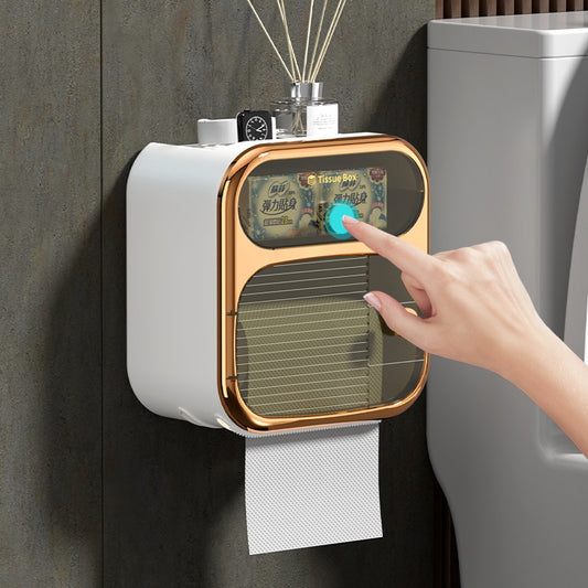 Light Luxury Bathroom Tissue Box