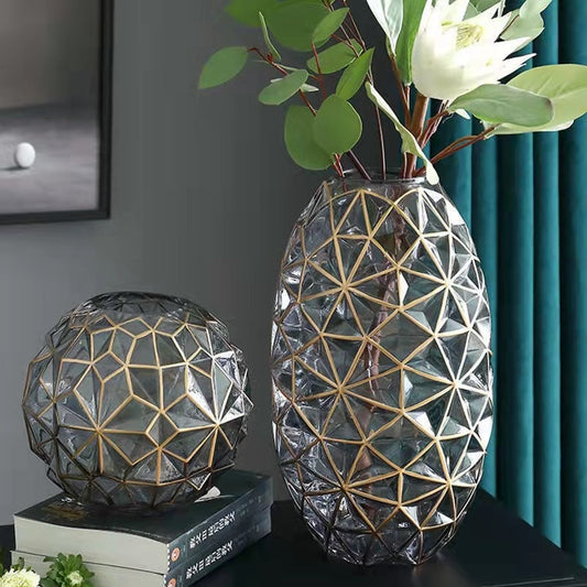 Nordic Glass Vase For  Living Room