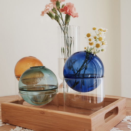 Living Room Decoration Glass Vase